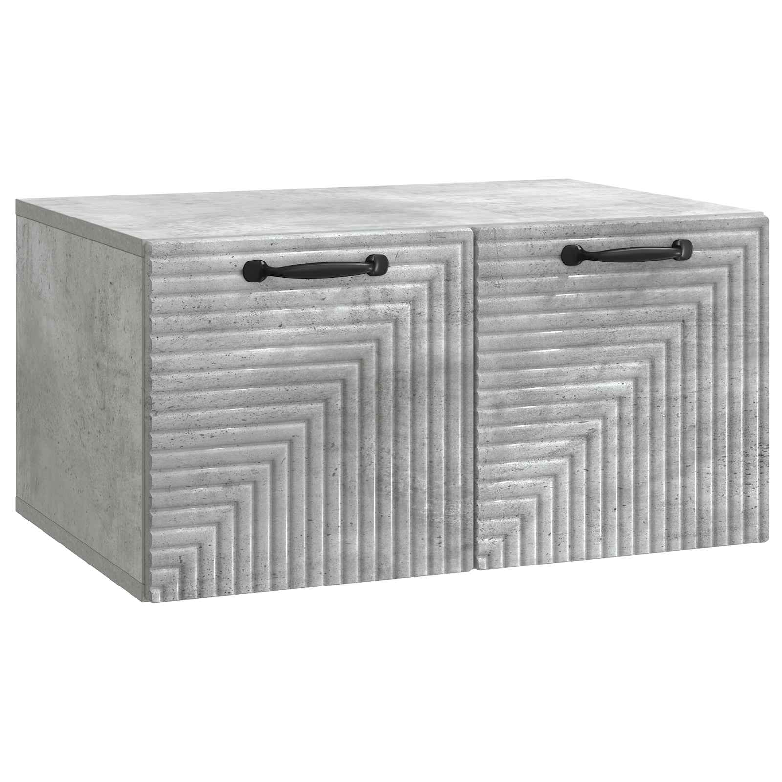 TV ormar za zid Zidne Betonska siva 59,5 x 41 x 30 cm