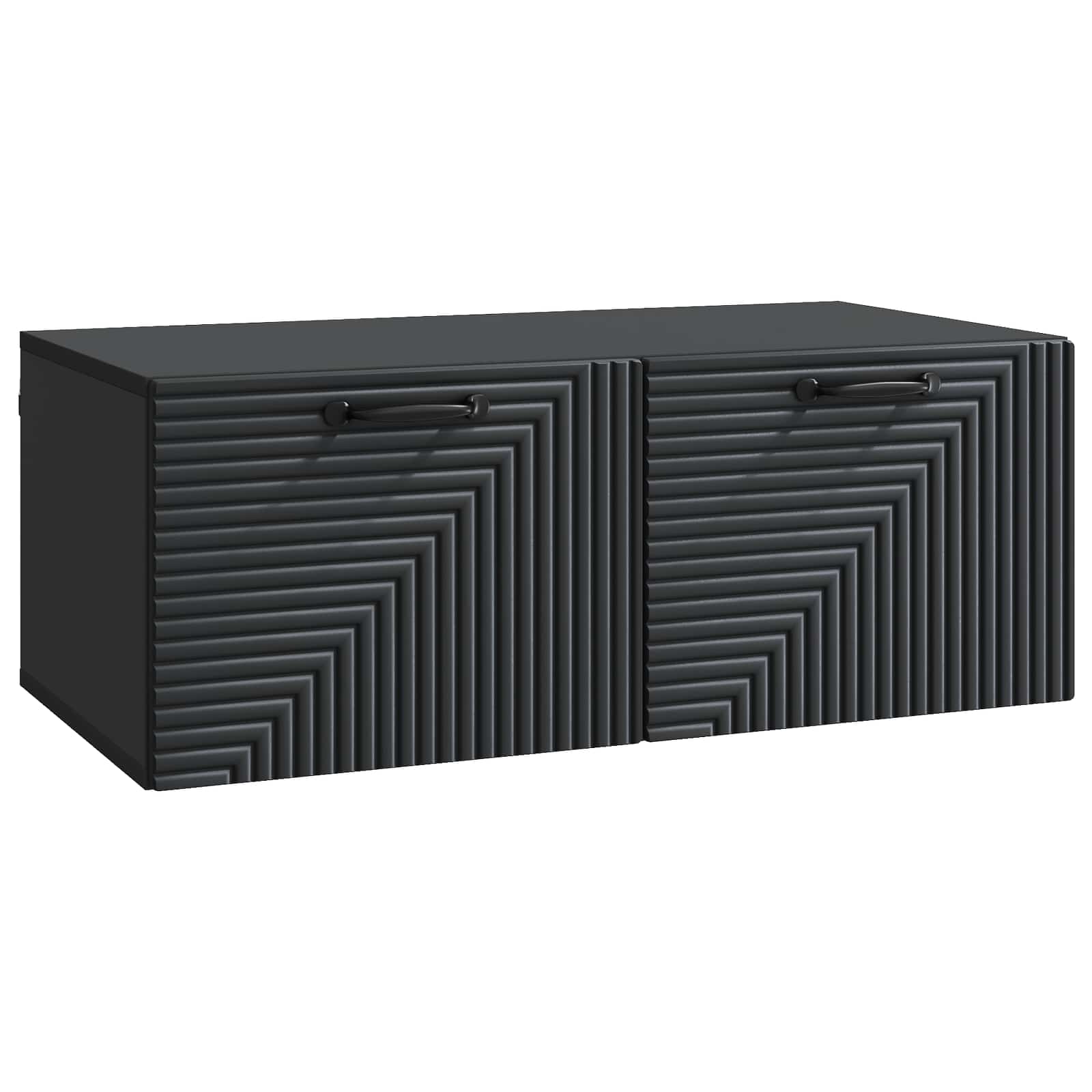 TV ormar za zid Zidne Crna 78,5 x 41 x 30 cm Konstruirano drvo