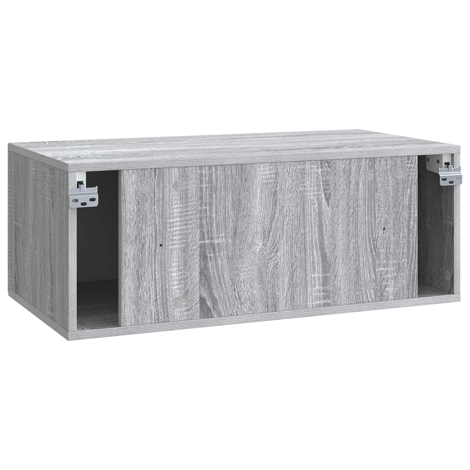 TV ormar za zid Siva sonoma 78,5 x 41 x 30 cm Konstruirano drvo