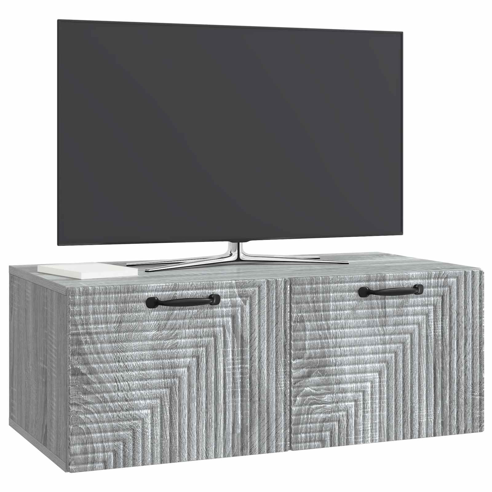 TV ormar za zid Siva sonoma 78,5 x 41 x 30 cm Konstruirano drvo