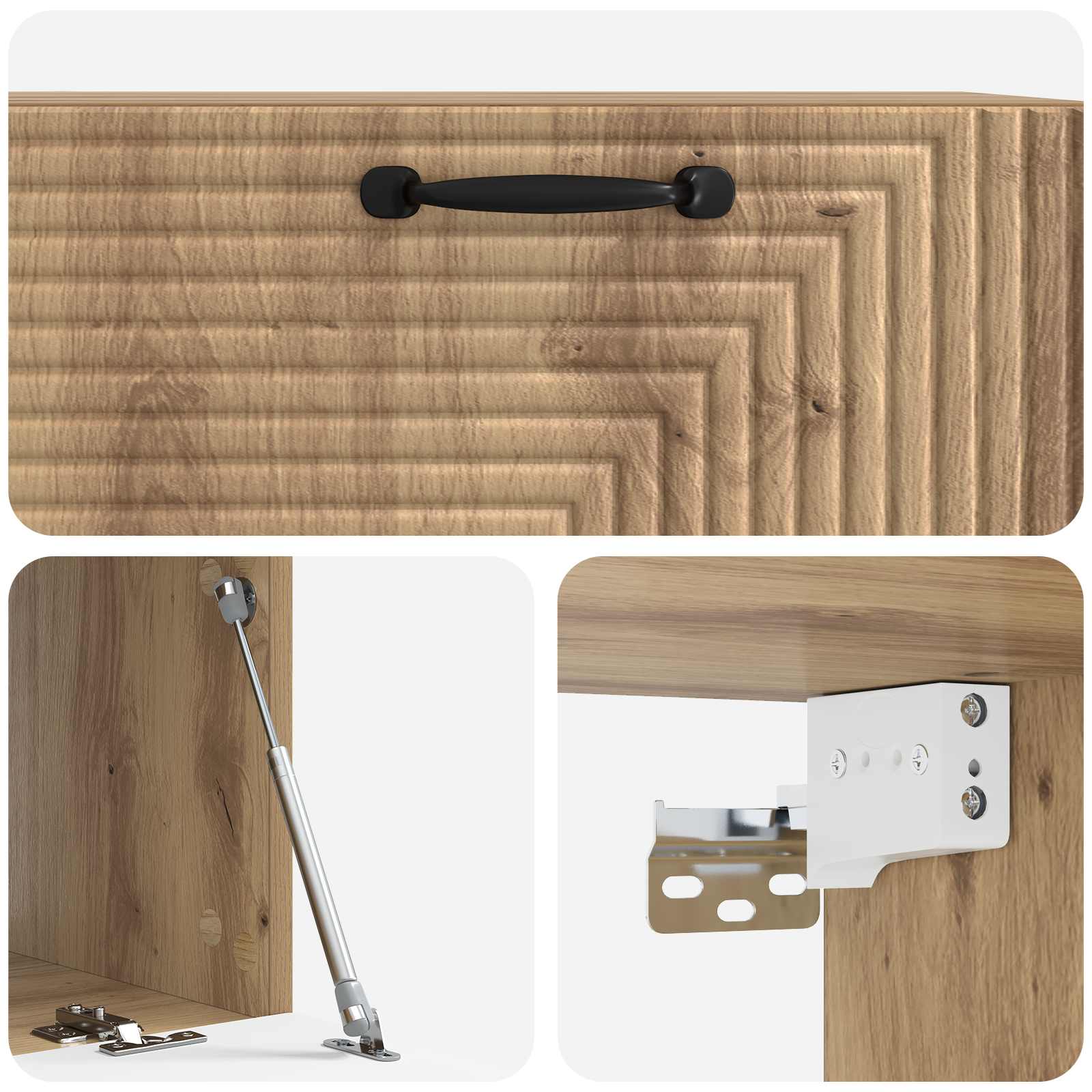 TV ormar za zid Zidne Hrast artisan 78,5 x 41 x 30 cm