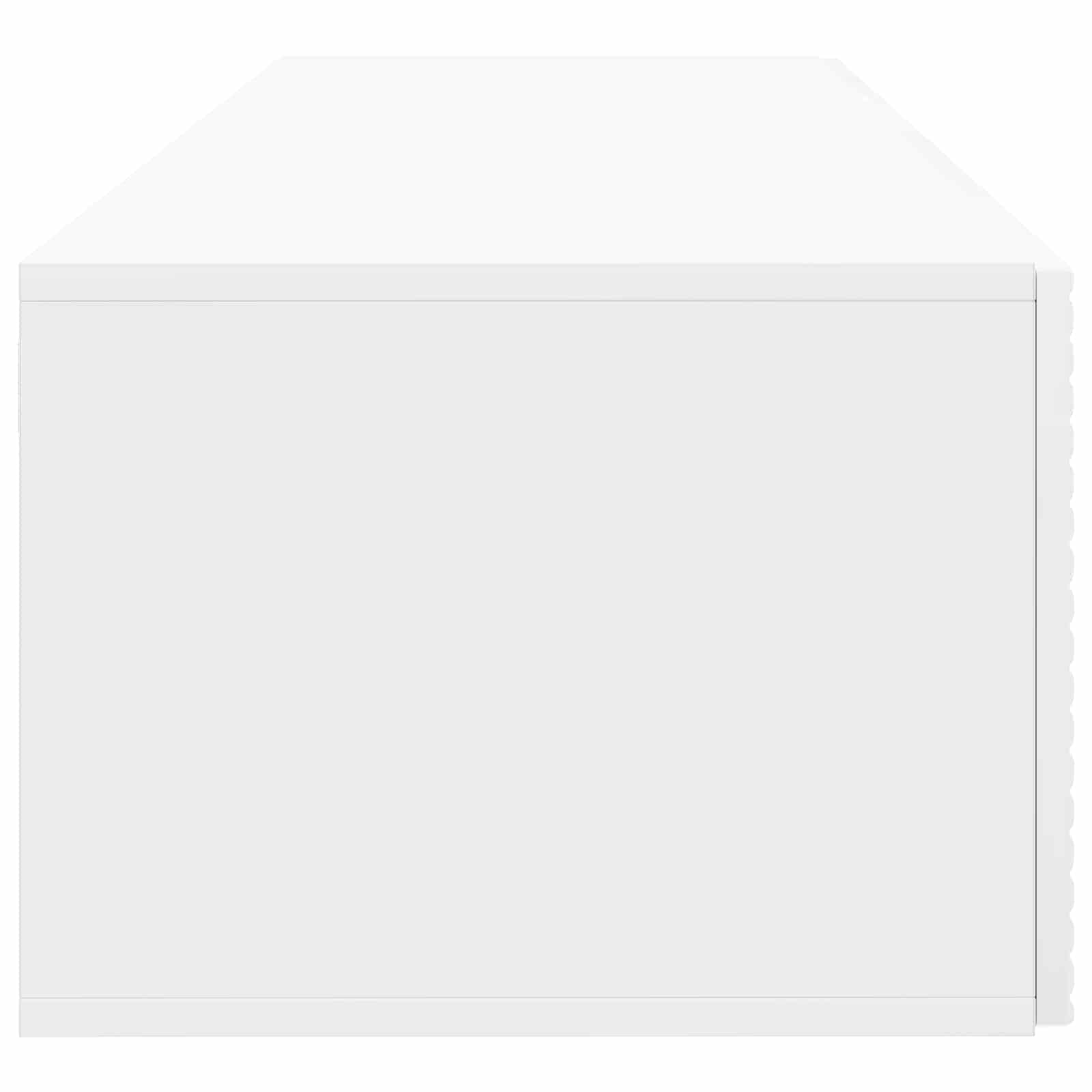 TV ormar za zid Zidne Bijela visokog sjaja 98 x 41 x 30 cm
