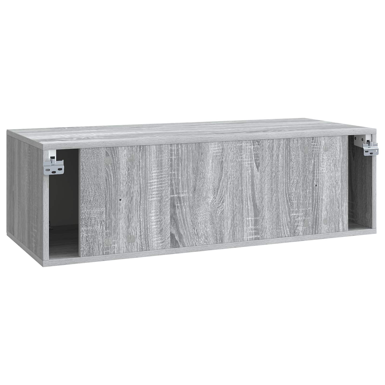 TV ormar za zid Siva sonoma 98 x 41 x 30 cm Konstruirano drvo