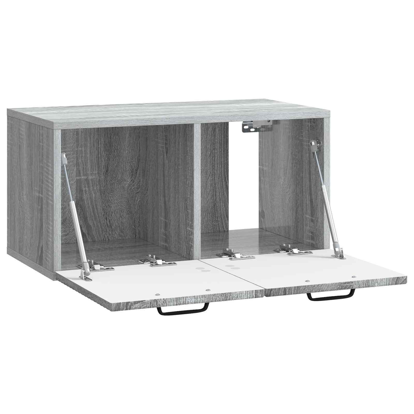 TV ormar za zid Siva sonoma 59,5 x 31 x 30 cm Konstruirano drvo