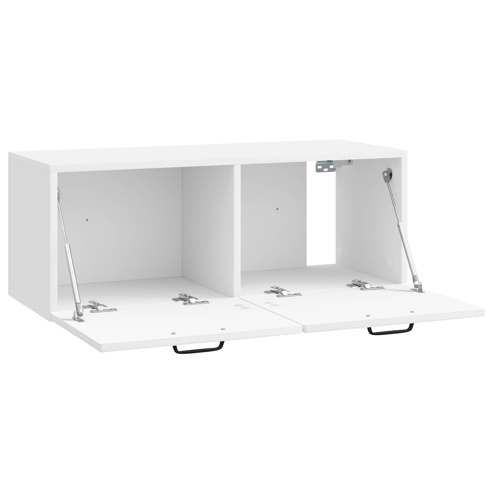 TV ormar za zid Zidne Bijela visokog sjaja 78,5 x 31 x 30 cm
