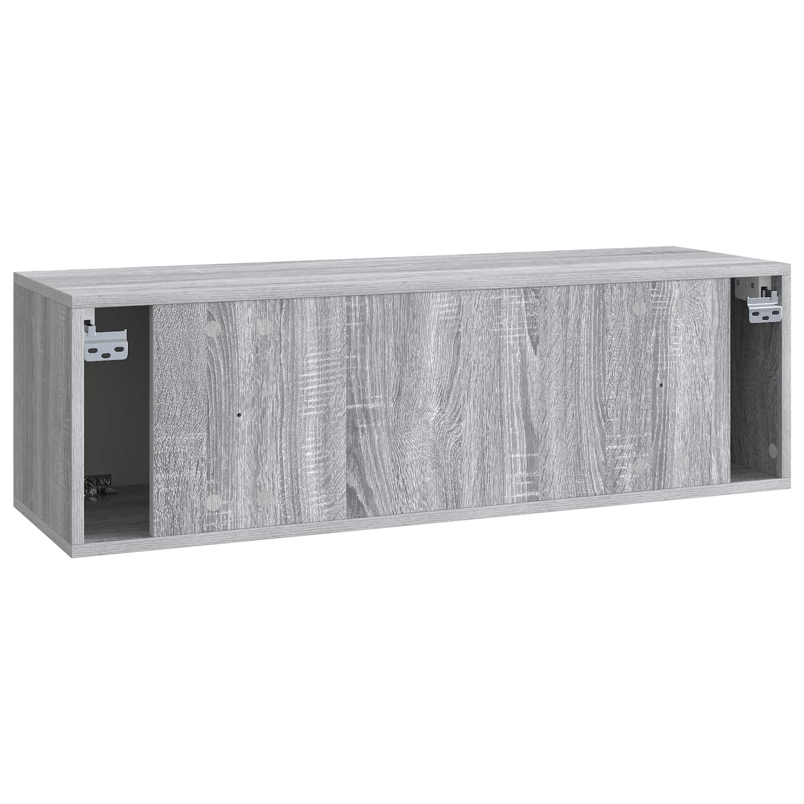 TV ormar za zid Siva sonoma 98 x 31 x 30 cm Konstruirano drvo