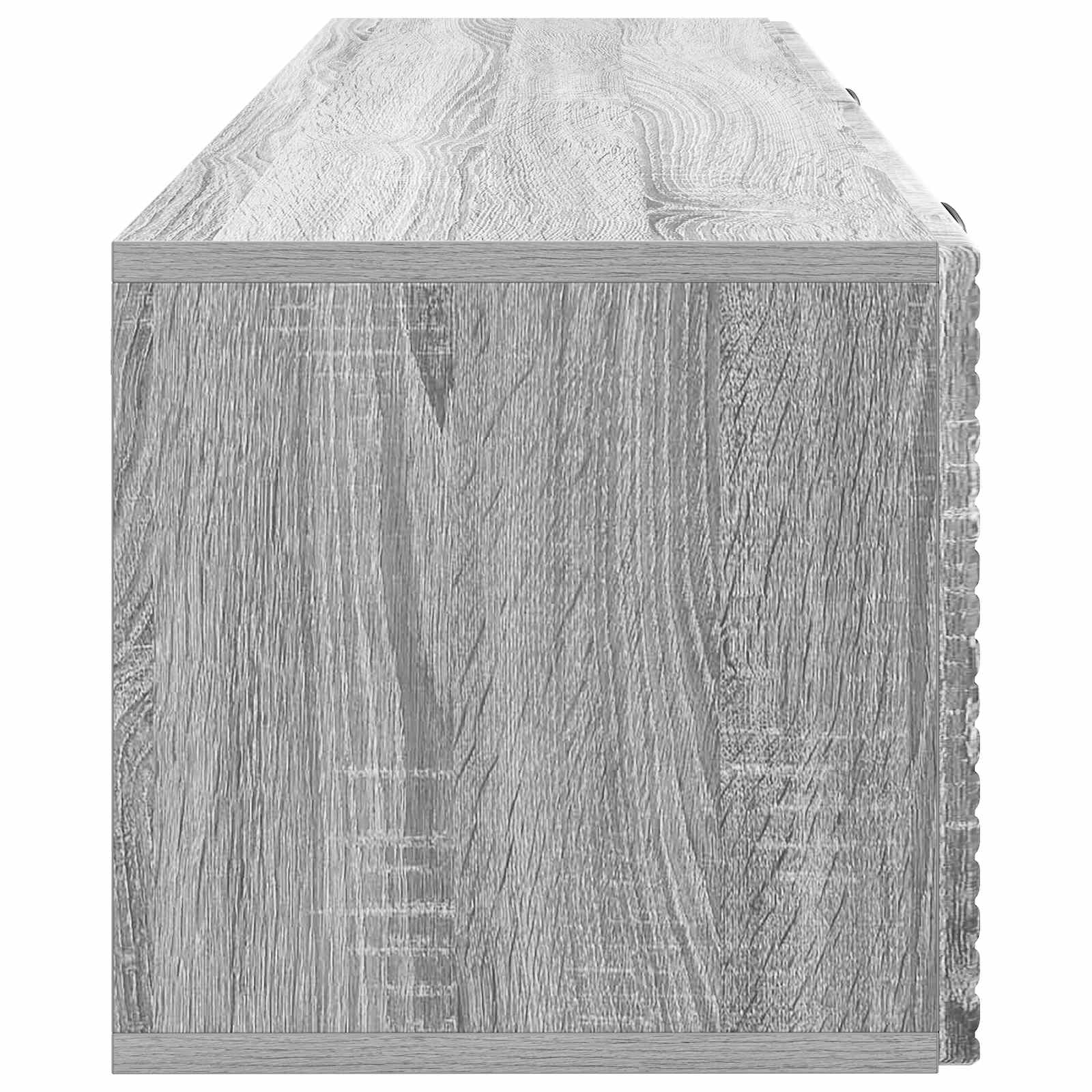 TV ormar za zid Siva sonoma 98 x 31 x 30 cm Konstruirano drvo