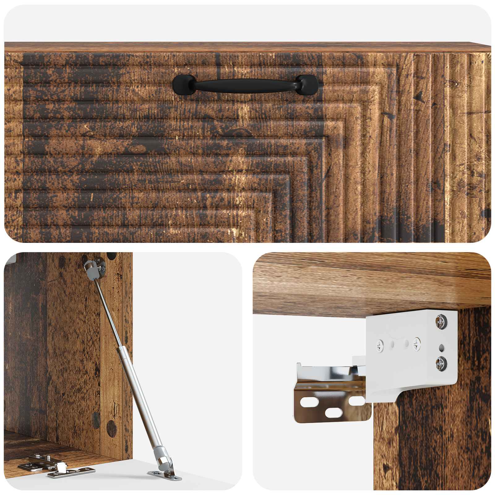 TV ormar za zid Staro drvo 98 x 31 x 30 cm Konstruirano drvo