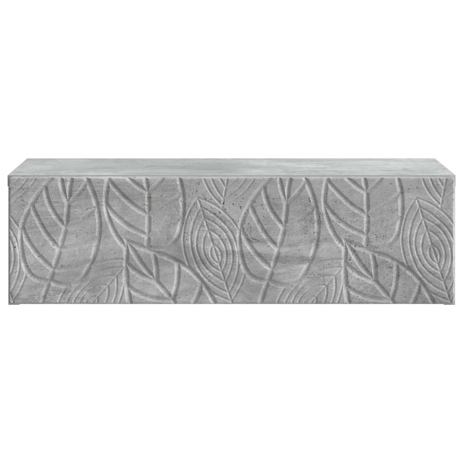 Stolna montirana na zid Betonska siva 87,5 x 34,5 x 17 cm