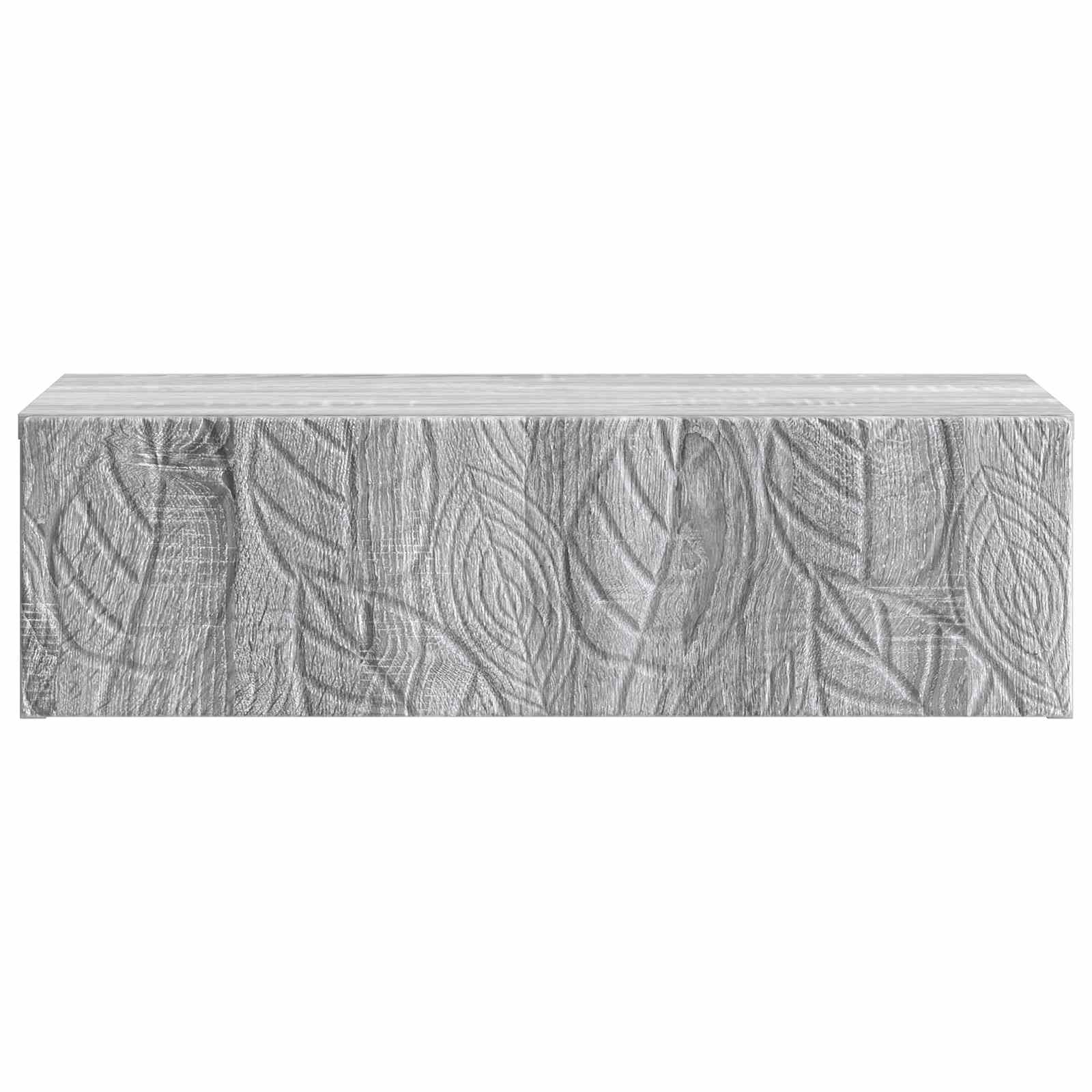 Stolna montirana na zid Siva Sonoma 87,5 x 34,5 x 17 cm