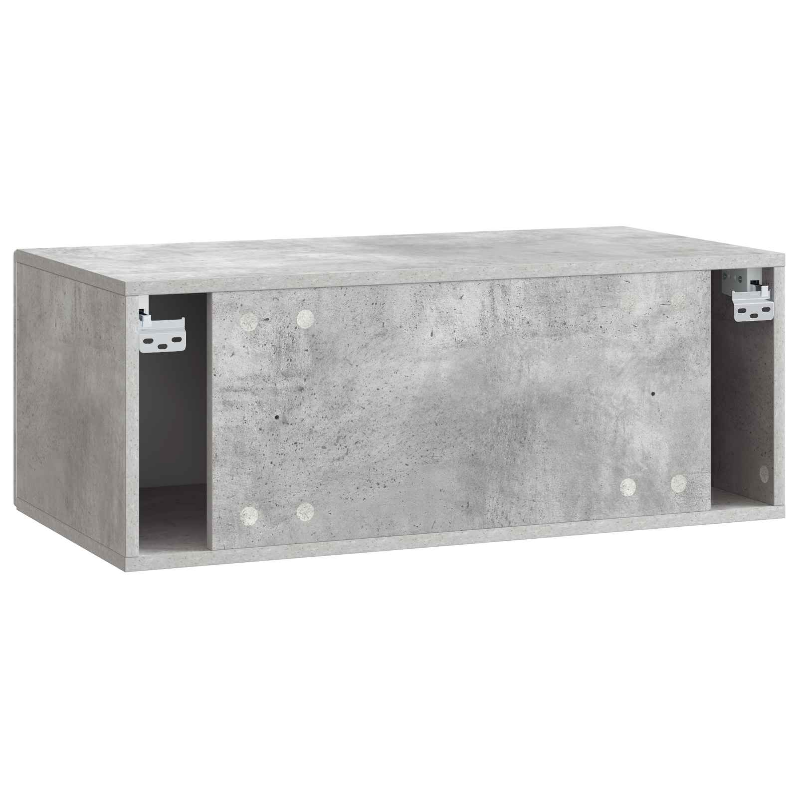 TV ormar za zid 78,5 x 31 cm Betonska siva Konstruirano drvo