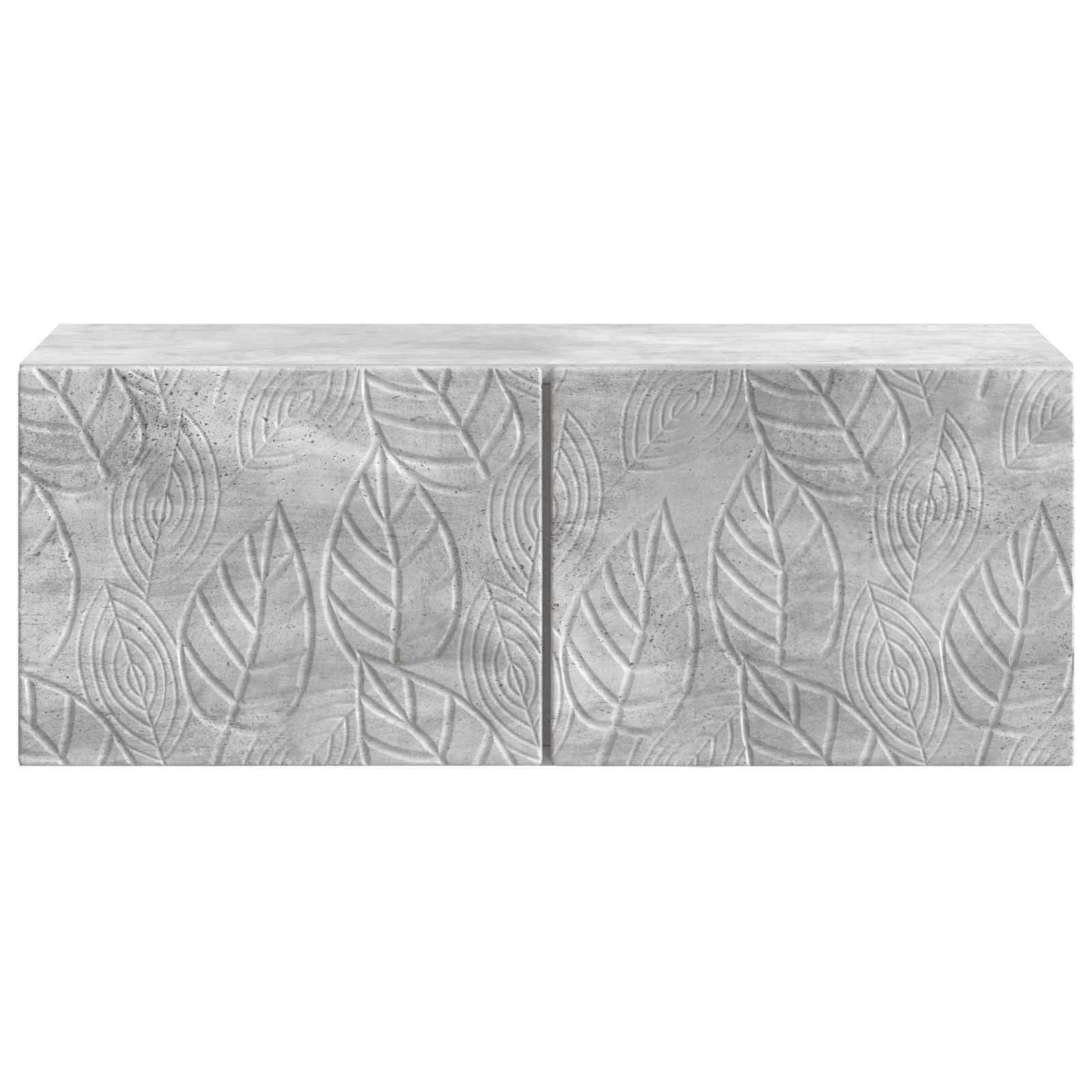 TV ormar za zid 98 x 31 cm Betonska siva Konstruirano drvo