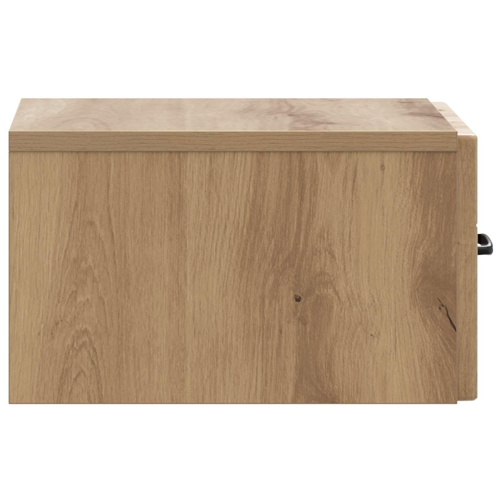 Noćni ormarić za montažu na zid s ladicama 2 pcs Hrast artisan