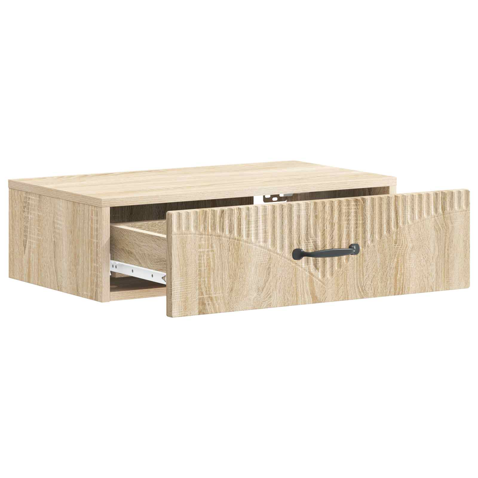 Stolna montirana na zid Hrast sonoma 59 x 34,5 x 17 cm
