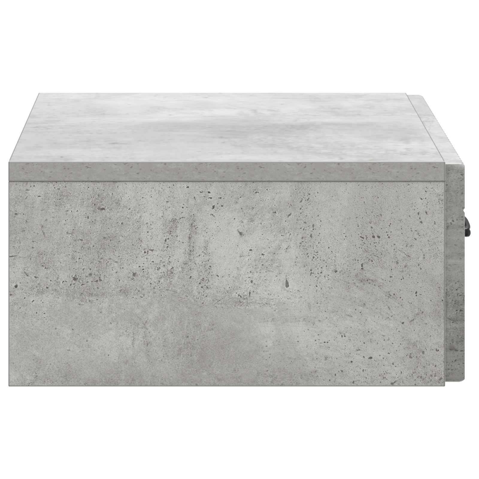 Stolna montirana na zid Betonska siva 59 x 34,5 x 17 cm