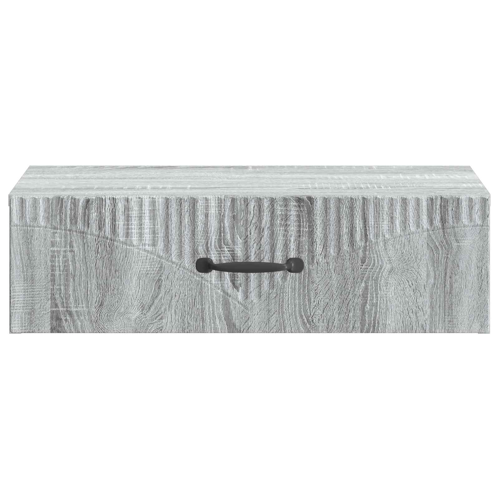 Stolna montirana na zid Siva sonoma 59 x 34,5 x 17 cm