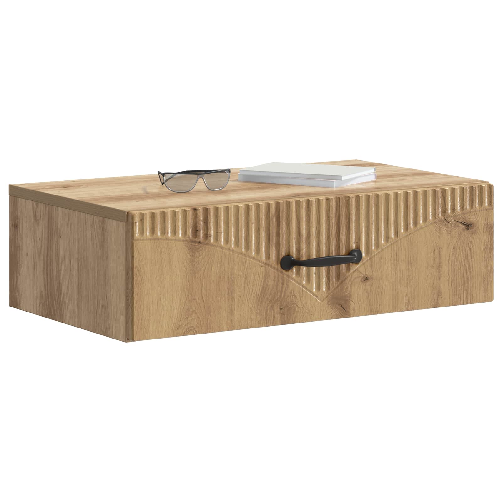 Stolna montirana na zid Hrast artisan 59 x 34,5 x 17 cm