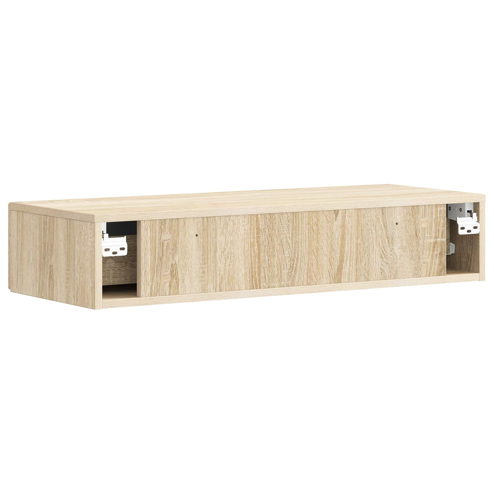 Stolna montirana na zid Hrast sonoma 87,5 x 34,5 x 17 cm