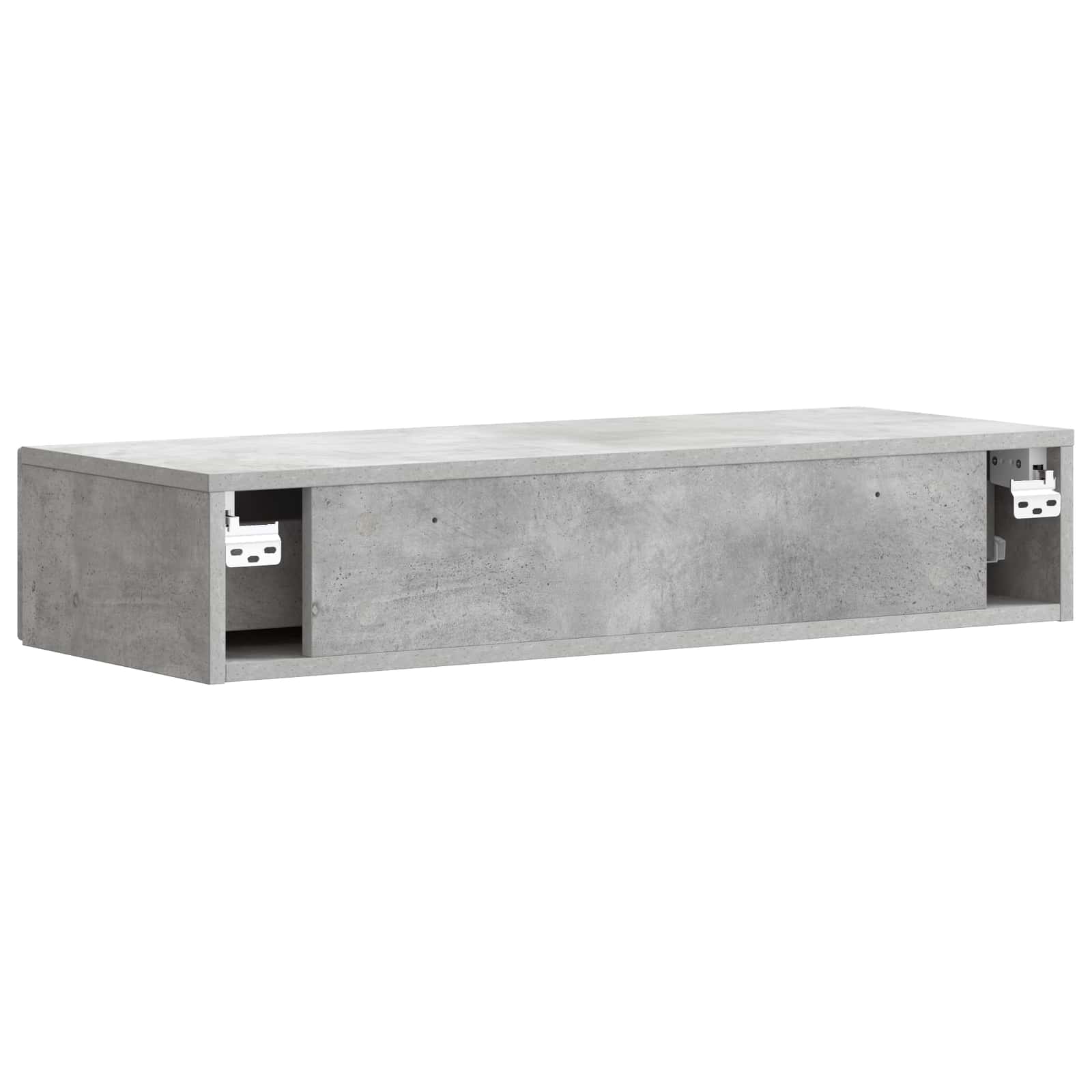 Stolna montirana na zid Betonska siva 87,5 x 34,5 x 17 cm