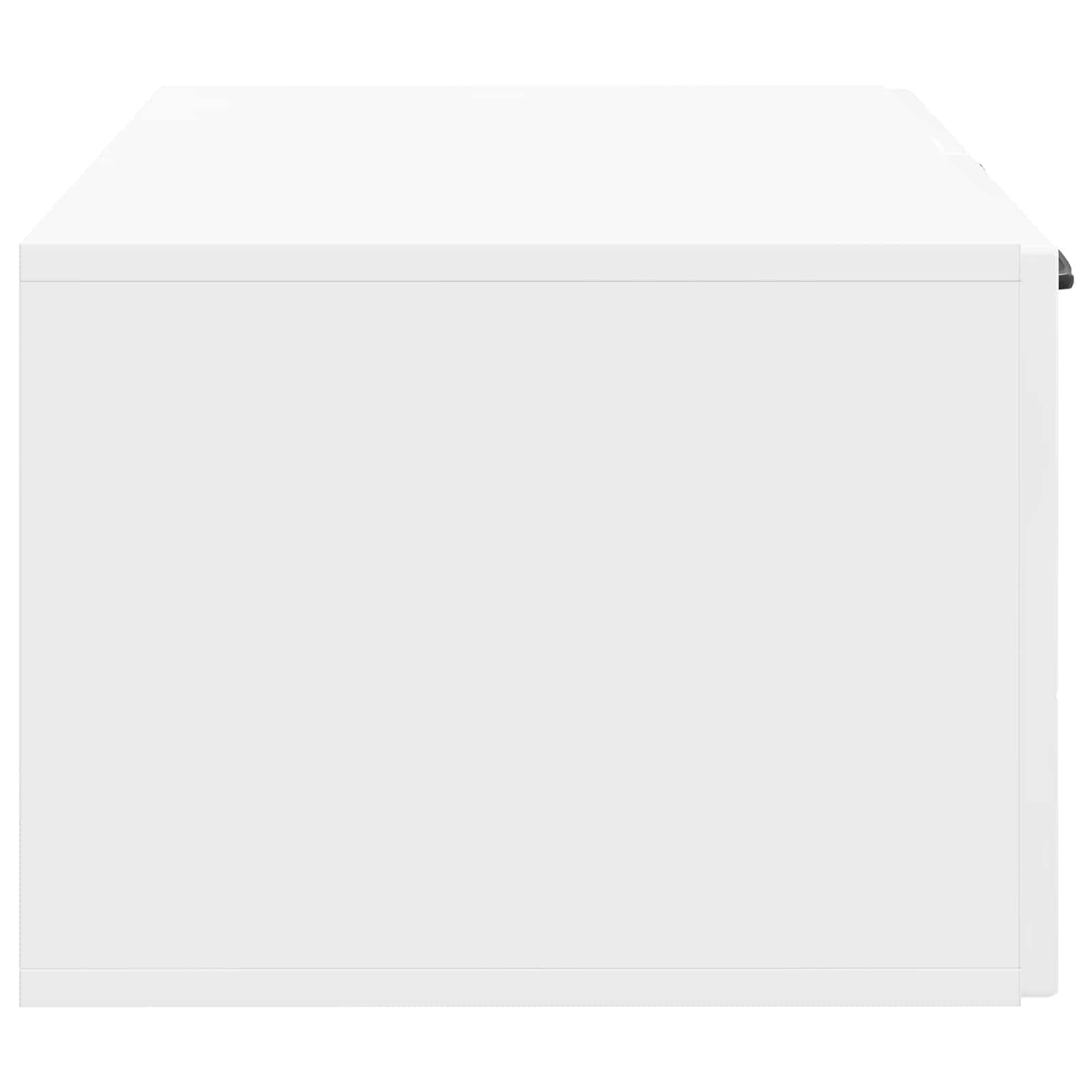 TV ormar za zid Zidne Bijela visokog sjaja 59,5 x 41 x 30 cm