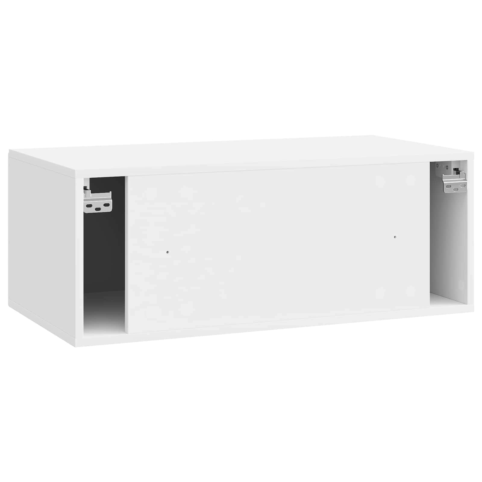 TV ormar za zid Zidne Bijela visokog sjaja 78,5 x 41 x 30 cm