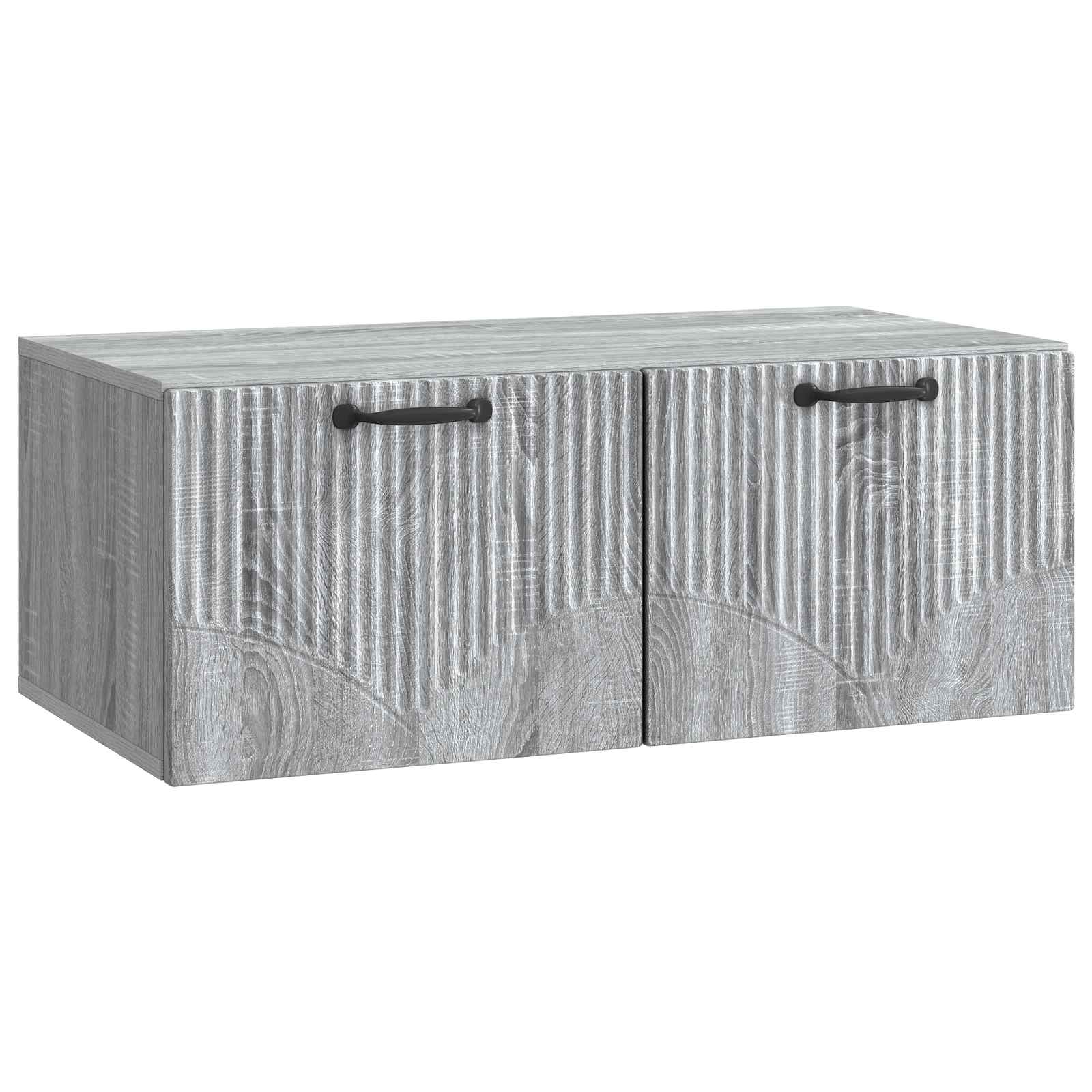 TV ormar za zid Siva sonoma 78,5 x 41 x 30 cm Konstruirano drvo