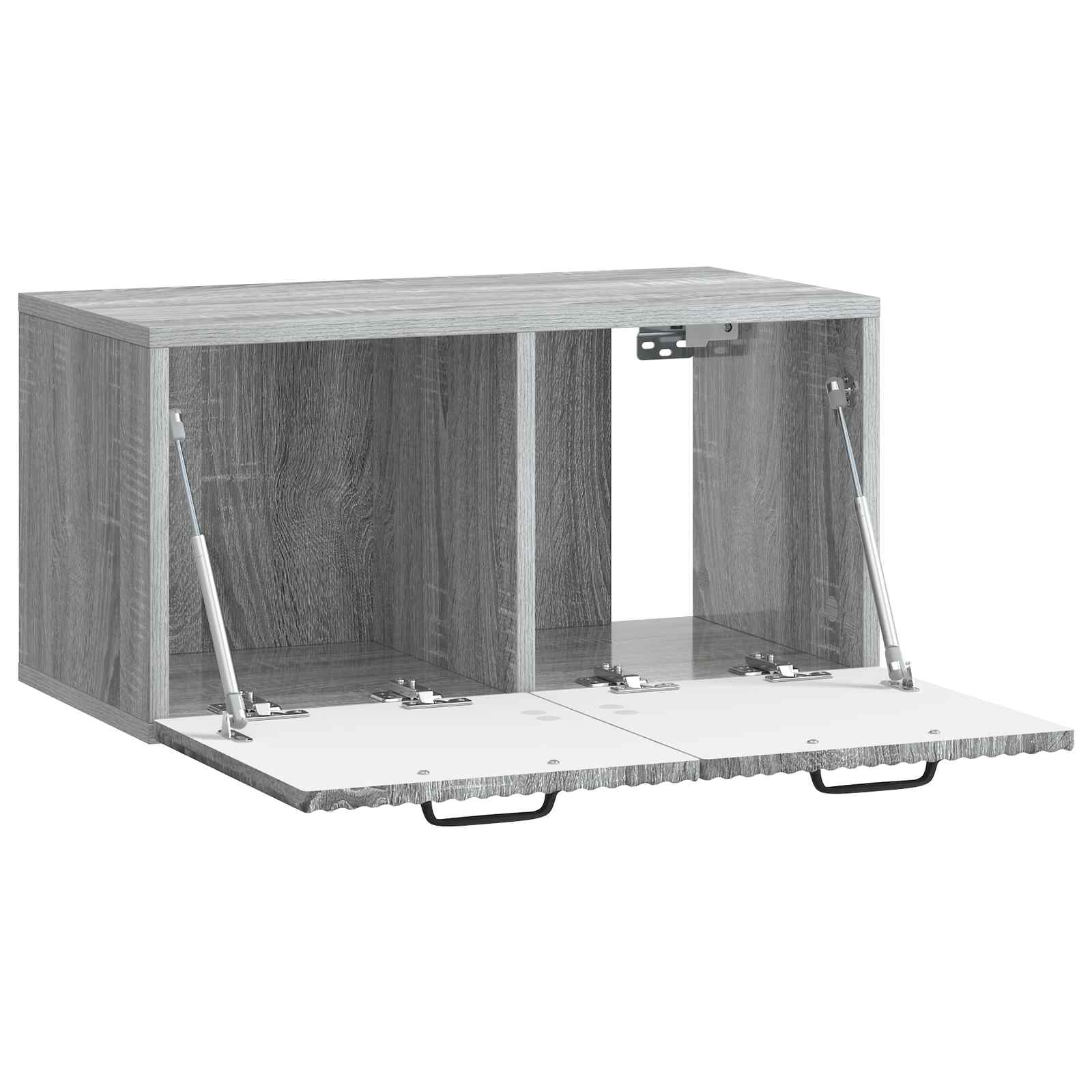 TV ormar za zid Siva sonoma 59,5 x 31 x 30 cm Konstruirano drvo