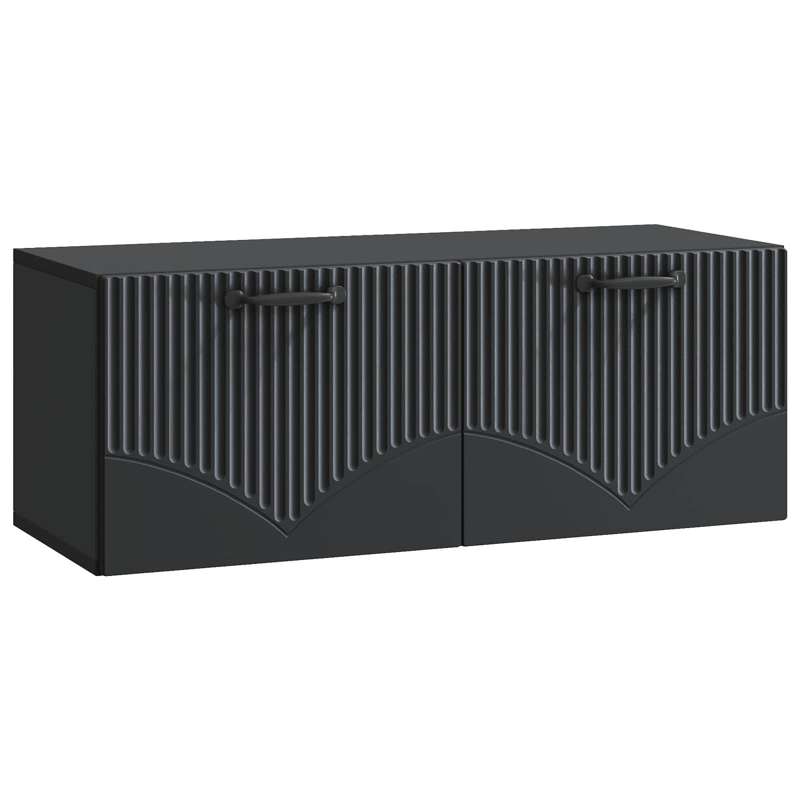TV ormar za zid Zidne Crna 78,5 x 31 x 30 cm Konstruirano drvo