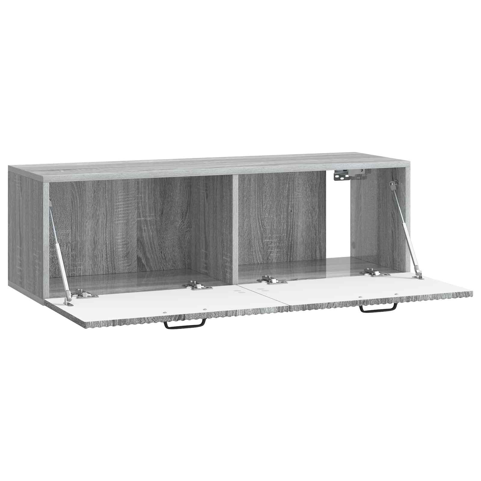 TV ormar za zid Siva sonoma 98 x 31 x 30 cm Konstruirano drvo