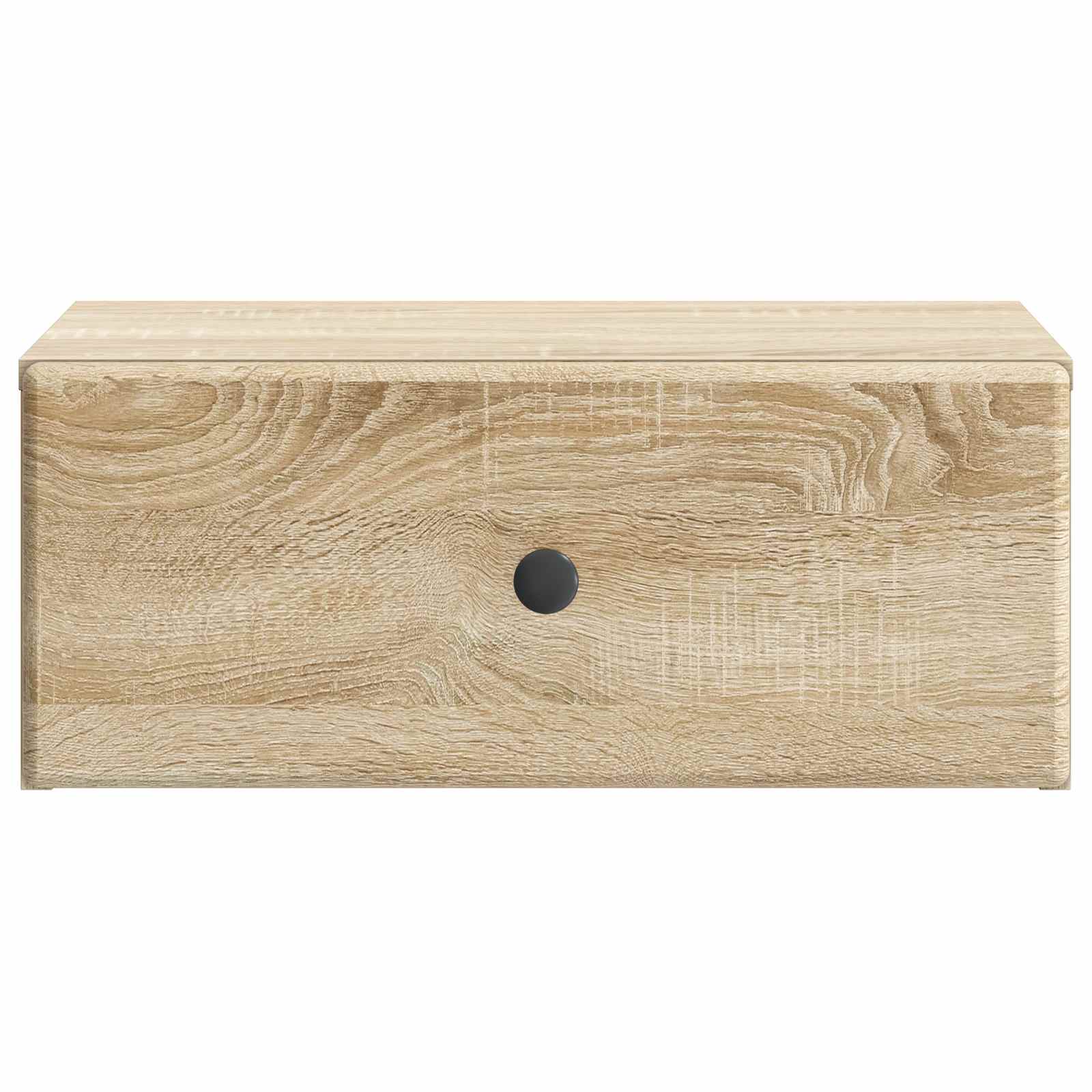 Noćni ormarić za montažu na zid s ladicama 2 pcs Hrast sonoma