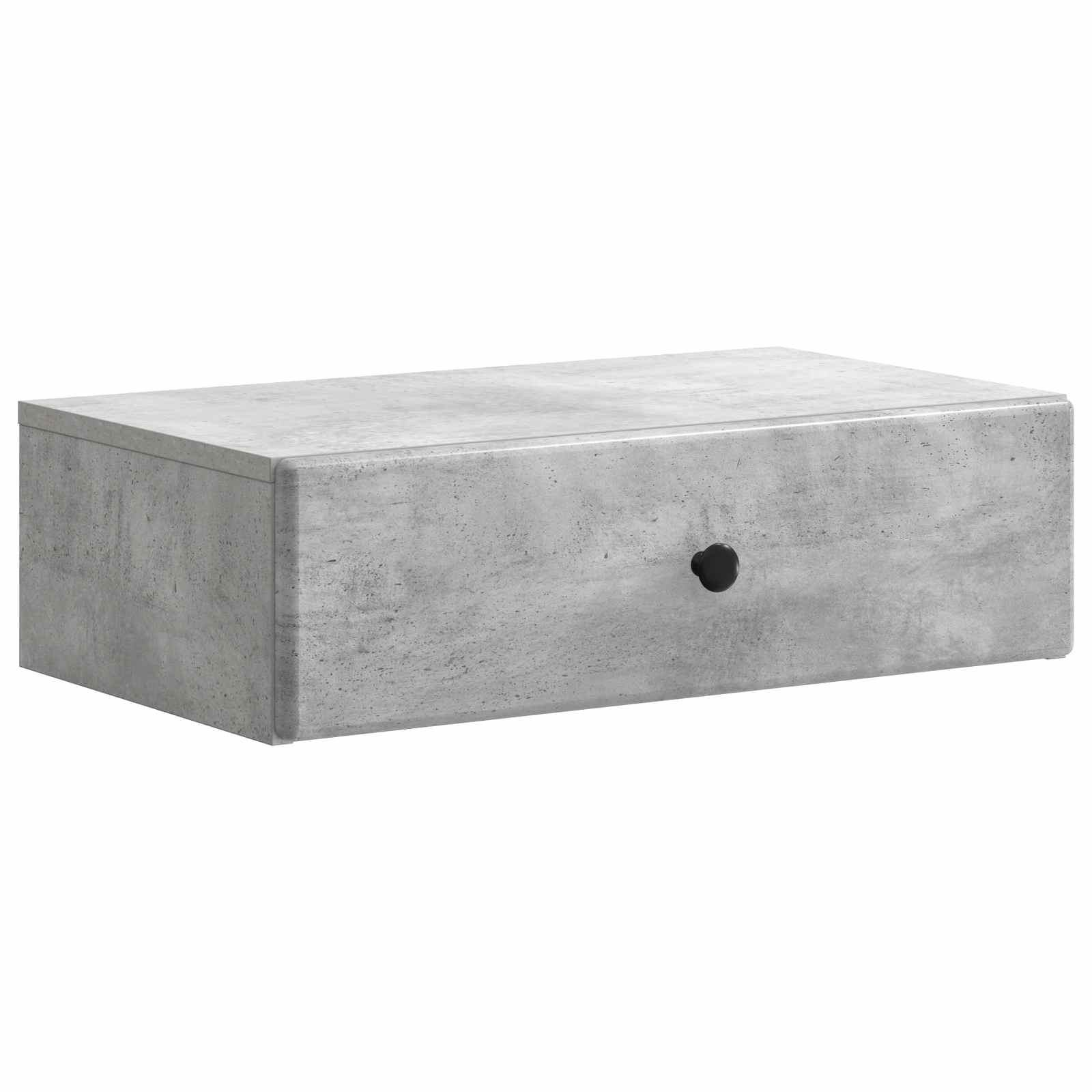 Stolna montirana na zid Betonska siva 59 x 34,5 x 17 cm