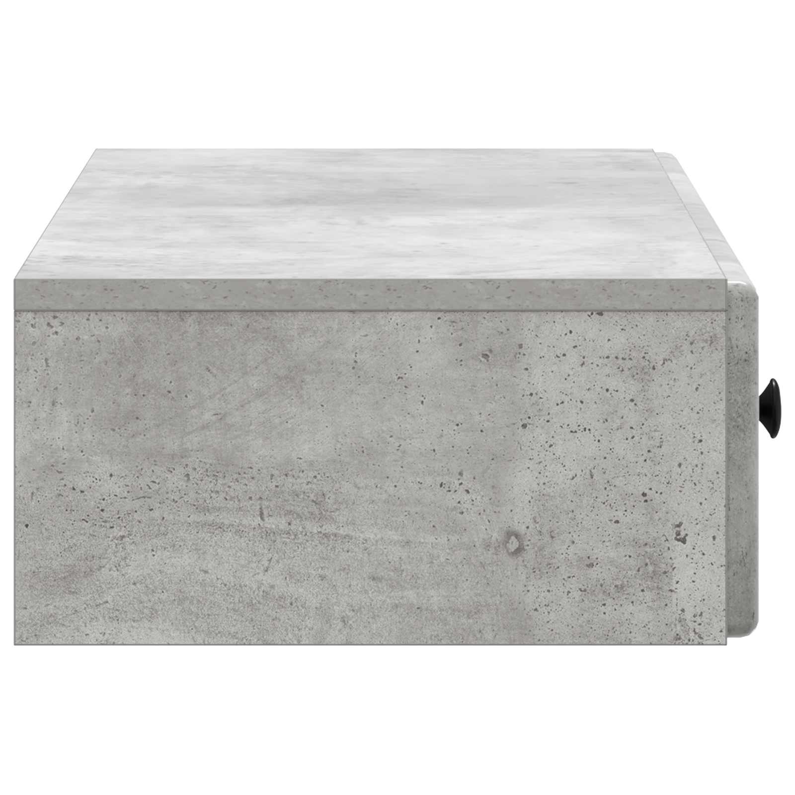 Stolna montirana na zid Betonska siva 87,5 x 34,5 x 17 cm