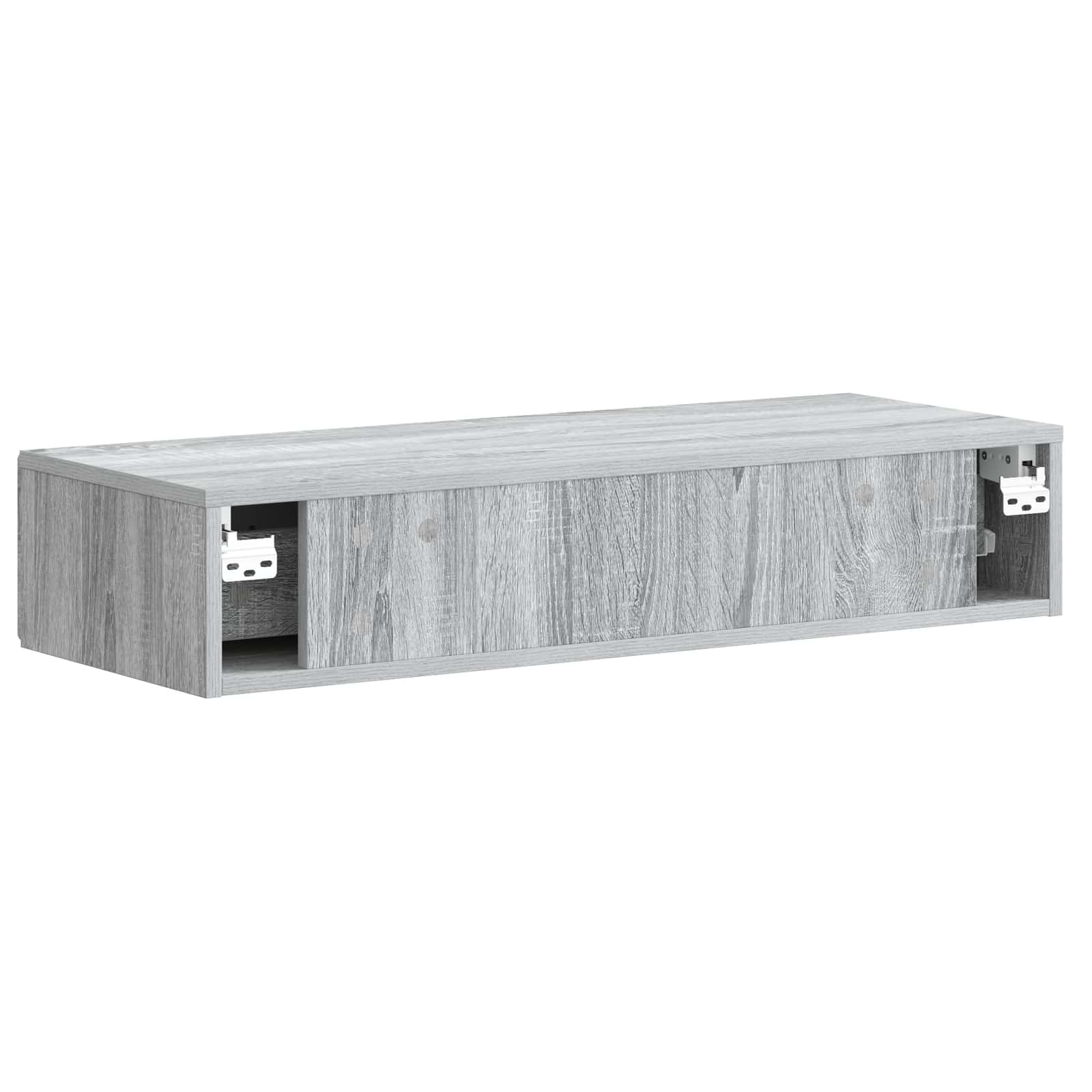 Stolna montirana na zid Siva sonoma 87,5 x 34,5 x 17 cm