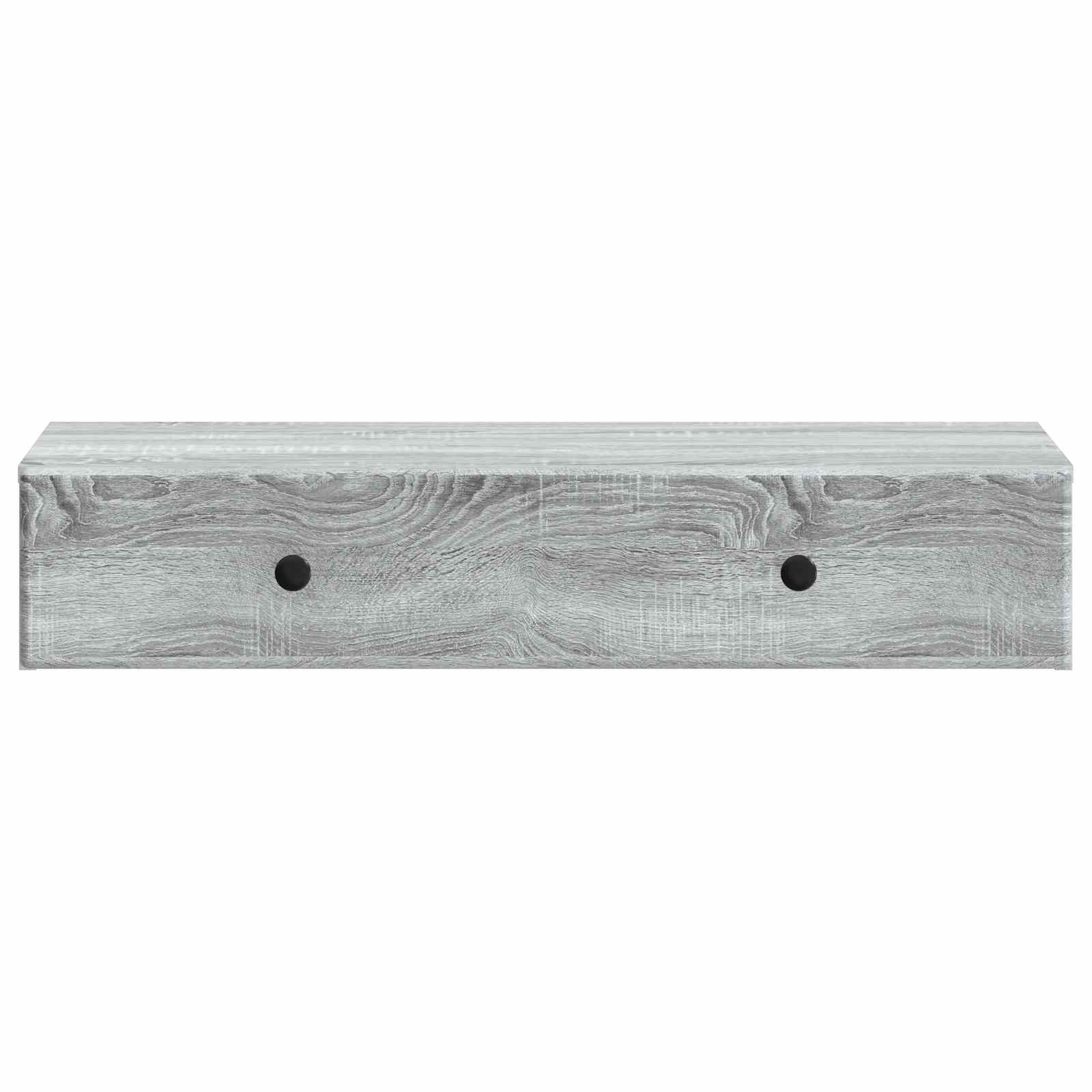 Stolna montirana na zid Siva sonoma 87,5 x 34,5 x 17 cm