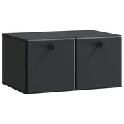 TV ormar za zid 59,5 x 41 x 30 cm Crna Konstruirano drvo Zidne