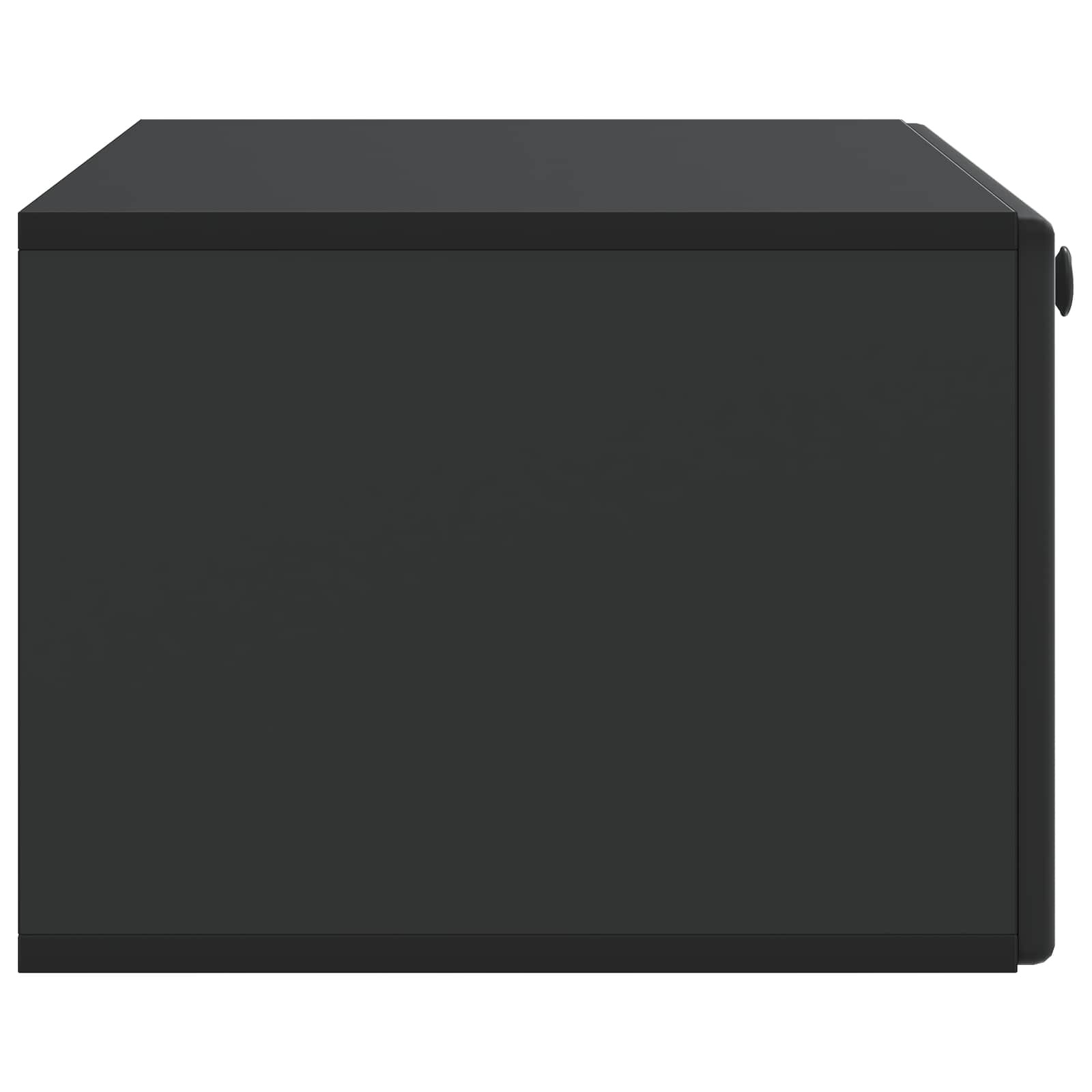 TV ormar za zid 78,5 x 41 x 30 cm Crna Konstruirano drvo Zidne