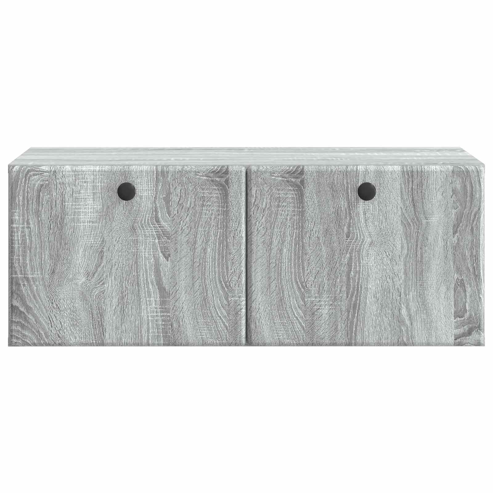 TV ormar za zid 78,5 x 41 x 30 cm Siva Sonoma Konstruirano drvo
