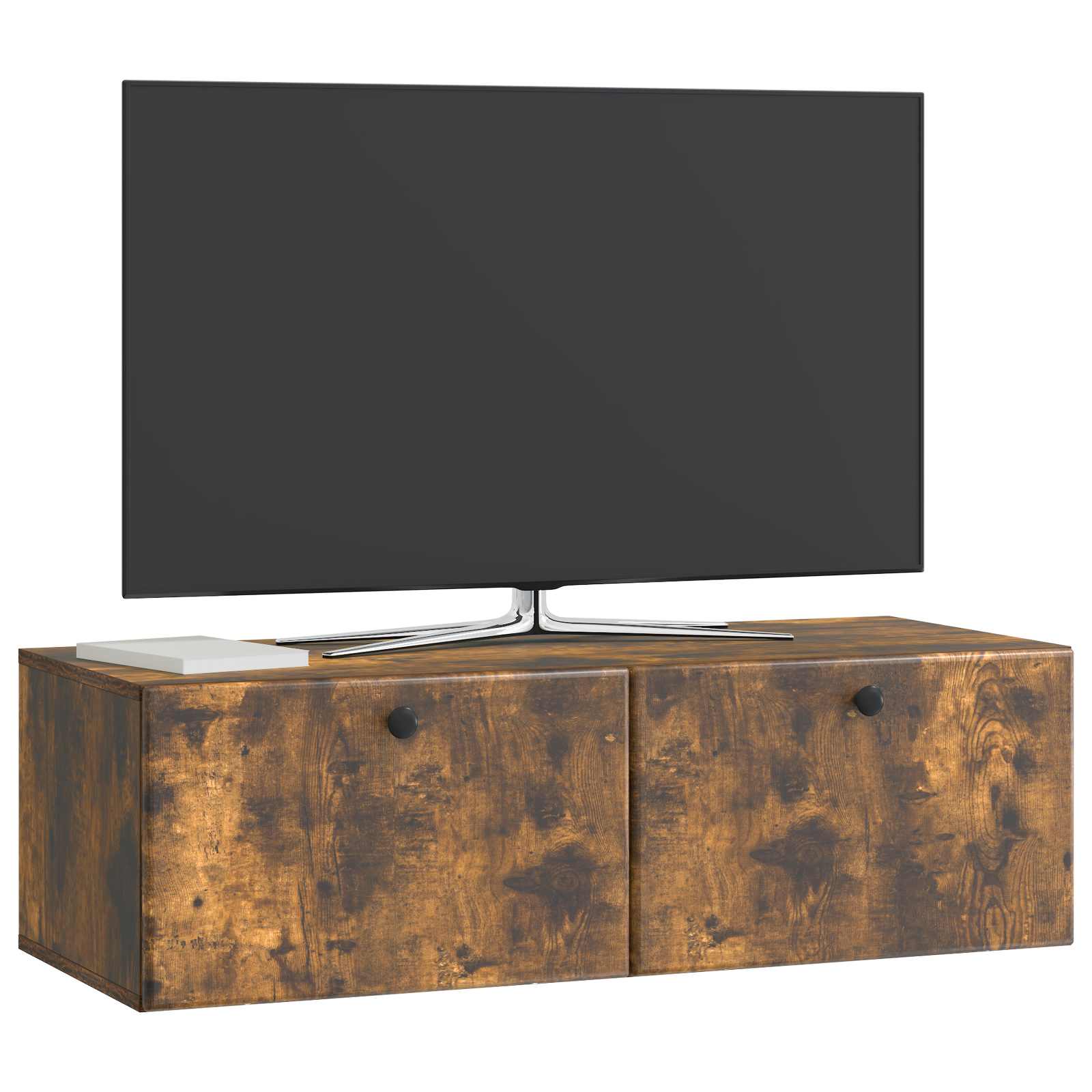 TV ormar za zid 98 x 41 x 30 cm Dimljeni hrast
