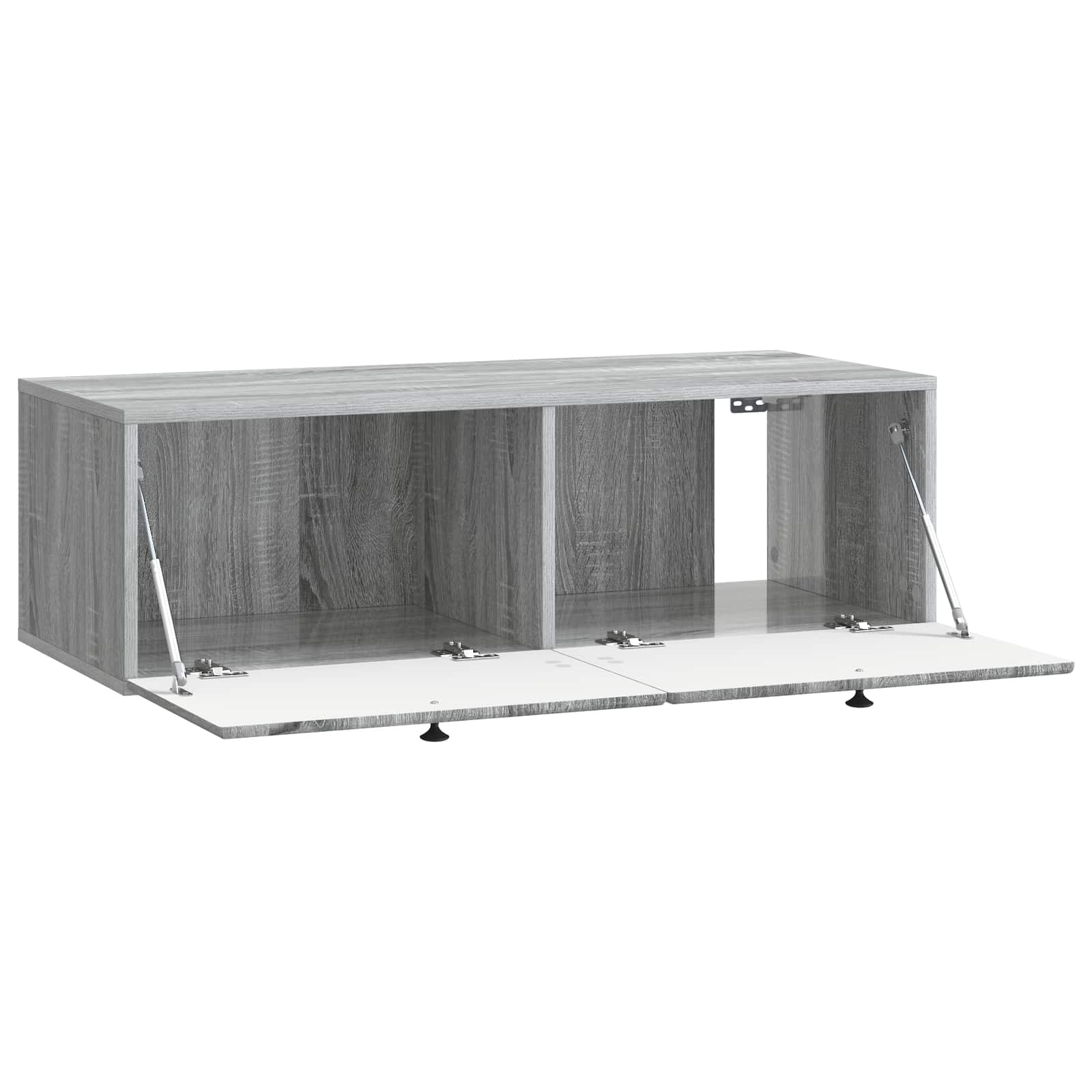 TV ormar za zid 98 x 41 x 30 cm Siva Sonoma Konstruirano drvo