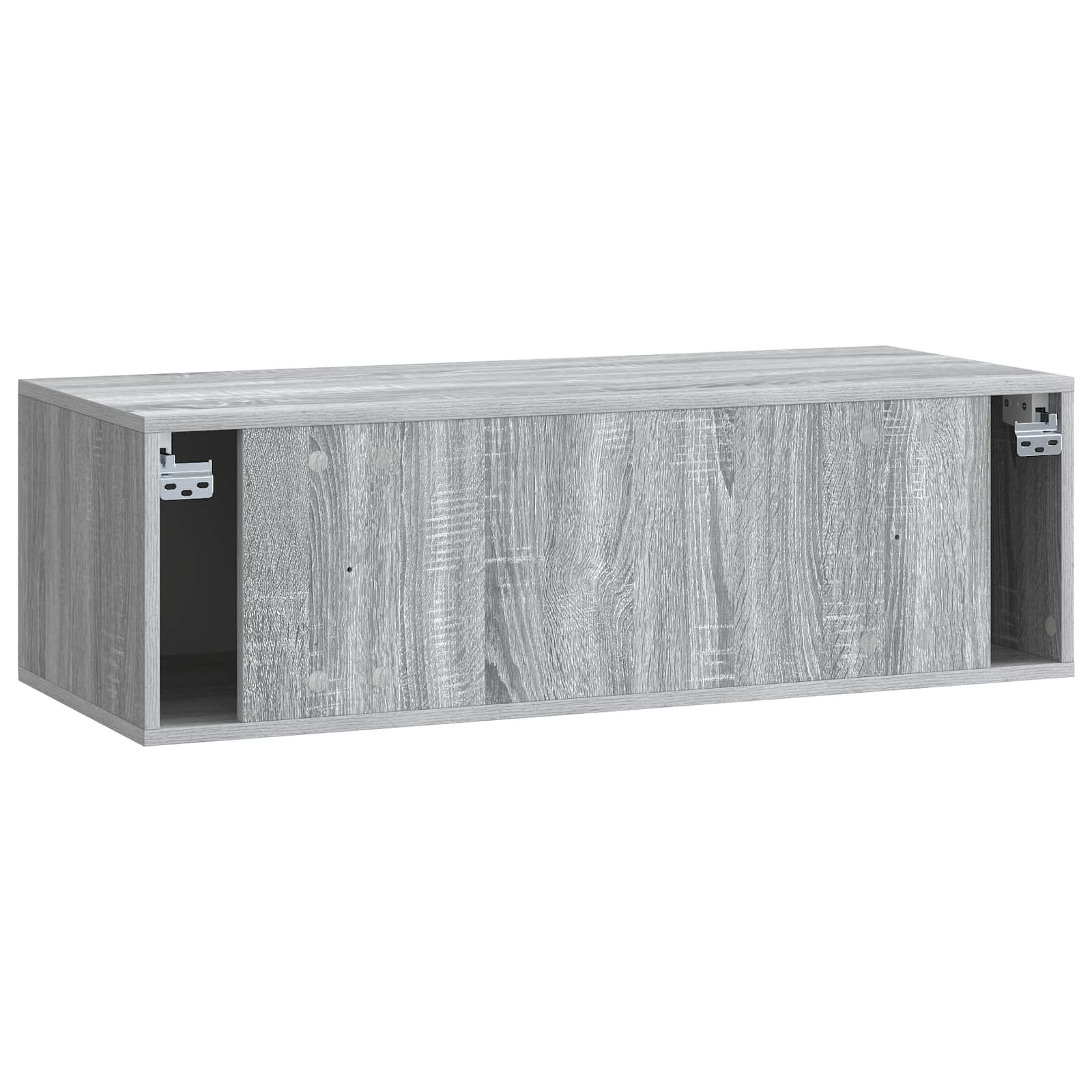 TV ormar za zid 98 x 41 x 30 cm Siva Sonoma Konstruirano drvo