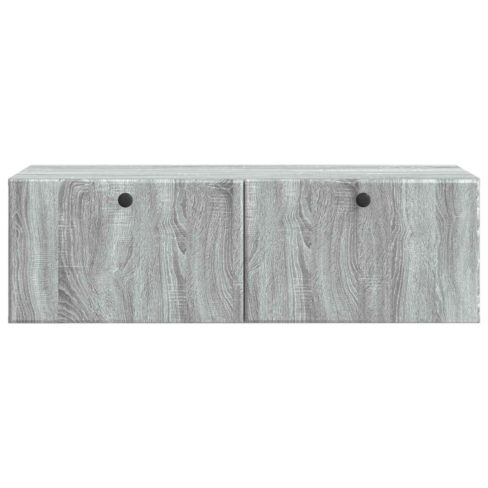 TV ormar za zid 98 x 41 x 30 cm Siva Sonoma Konstruirano drvo