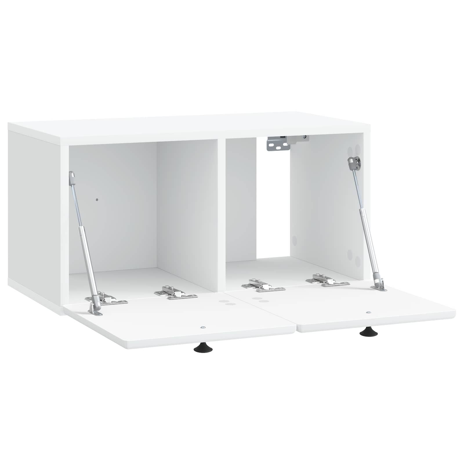 TV ormar za zid 59,5 x 31 x 30 cm Bijela Konstruirano drvo
