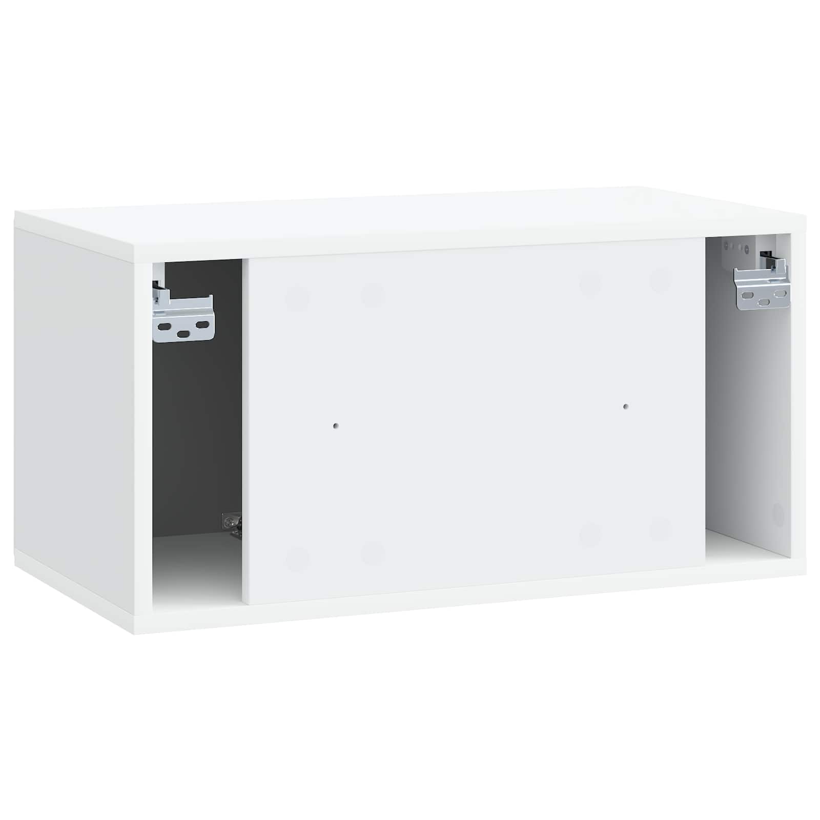 TV ormar za zid 59,5 x 31 x 30 cm Bijela Konstruirano drvo