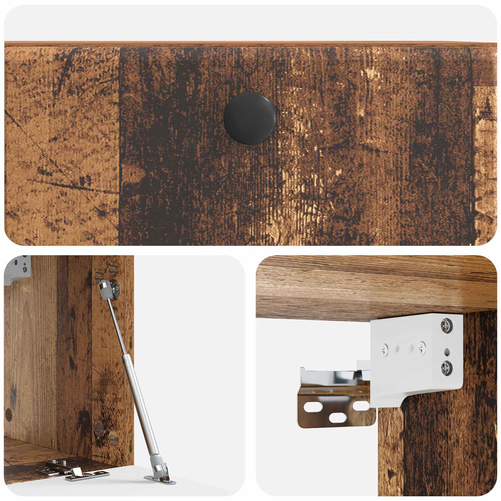 TV ormar za zid 59,5 x 31 x 30 cm Staro drvo Konstruirano drvo