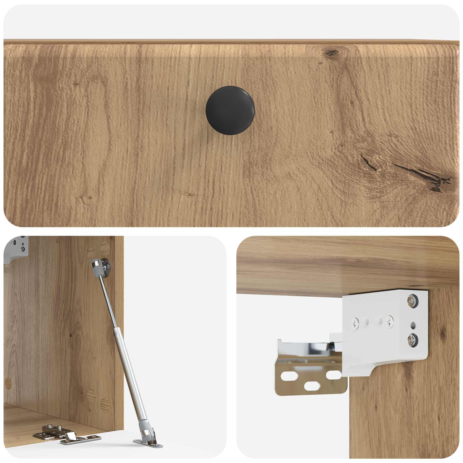 TV ormar za zid 59,5 x 31 x 30 cm Hrast artisan