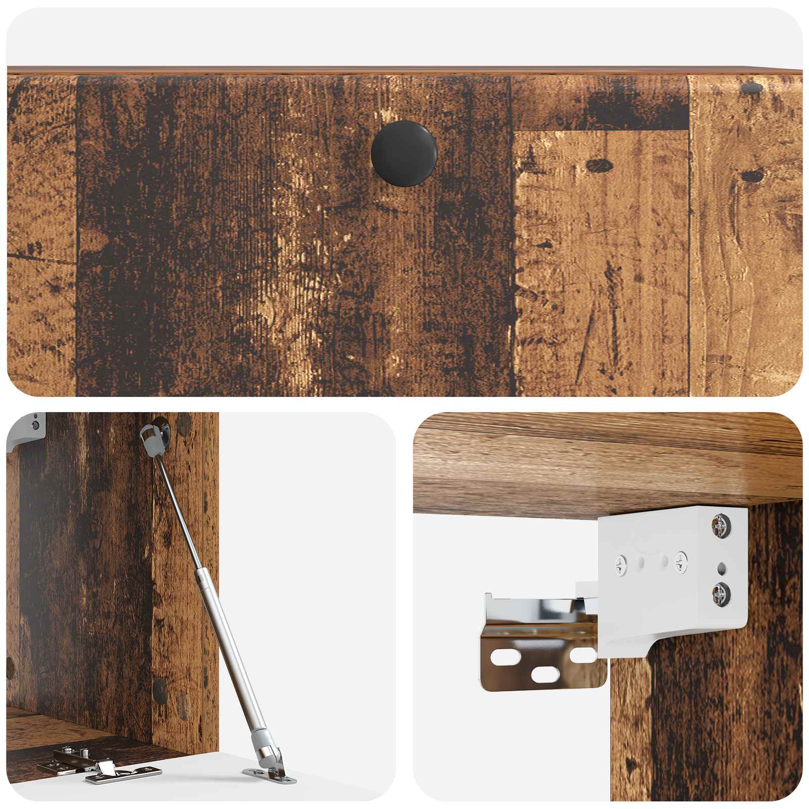 TV ormar za zid 78,5 x 31 x 30 cm Staro drvo Konstruirano drvo