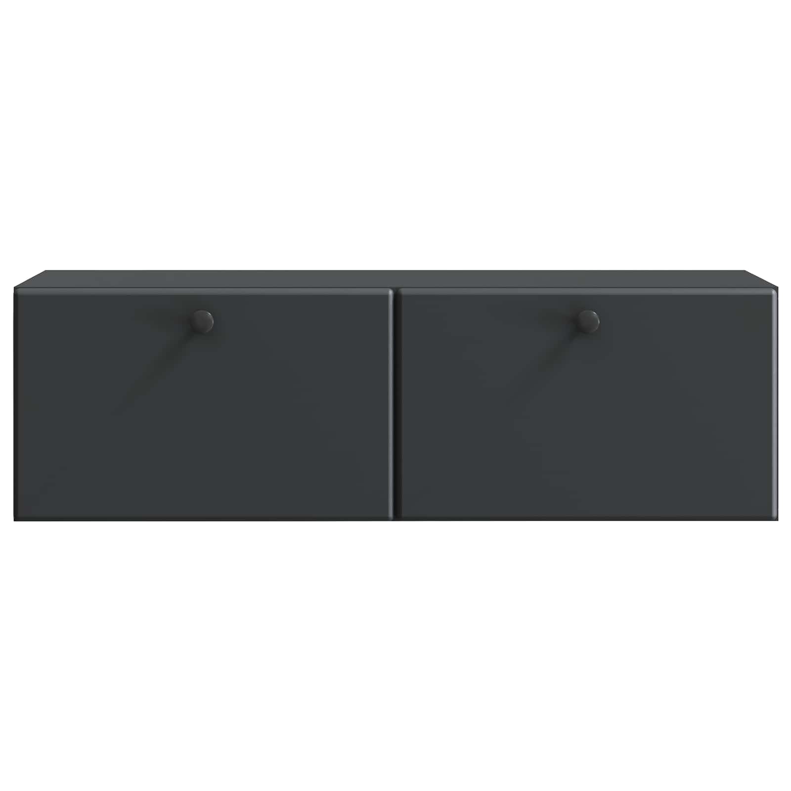 TV ormar za zid 98 x 31 x 30 cm Crna Konstruirano drvo Zidne