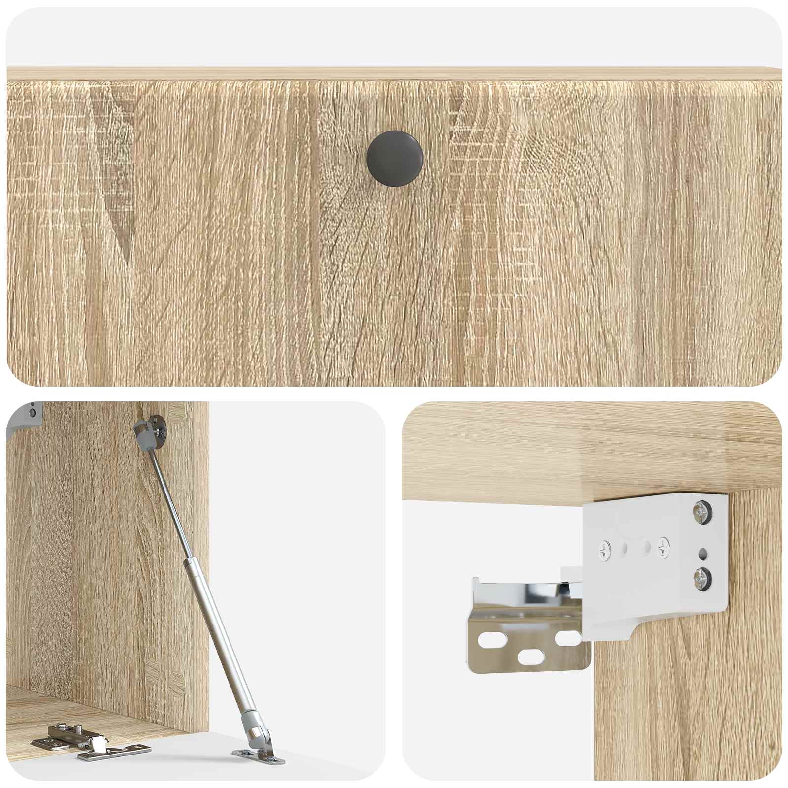 TV ormar za zid 98 x 31 x 30 cm Hrast sonoma Konstruirano drvo