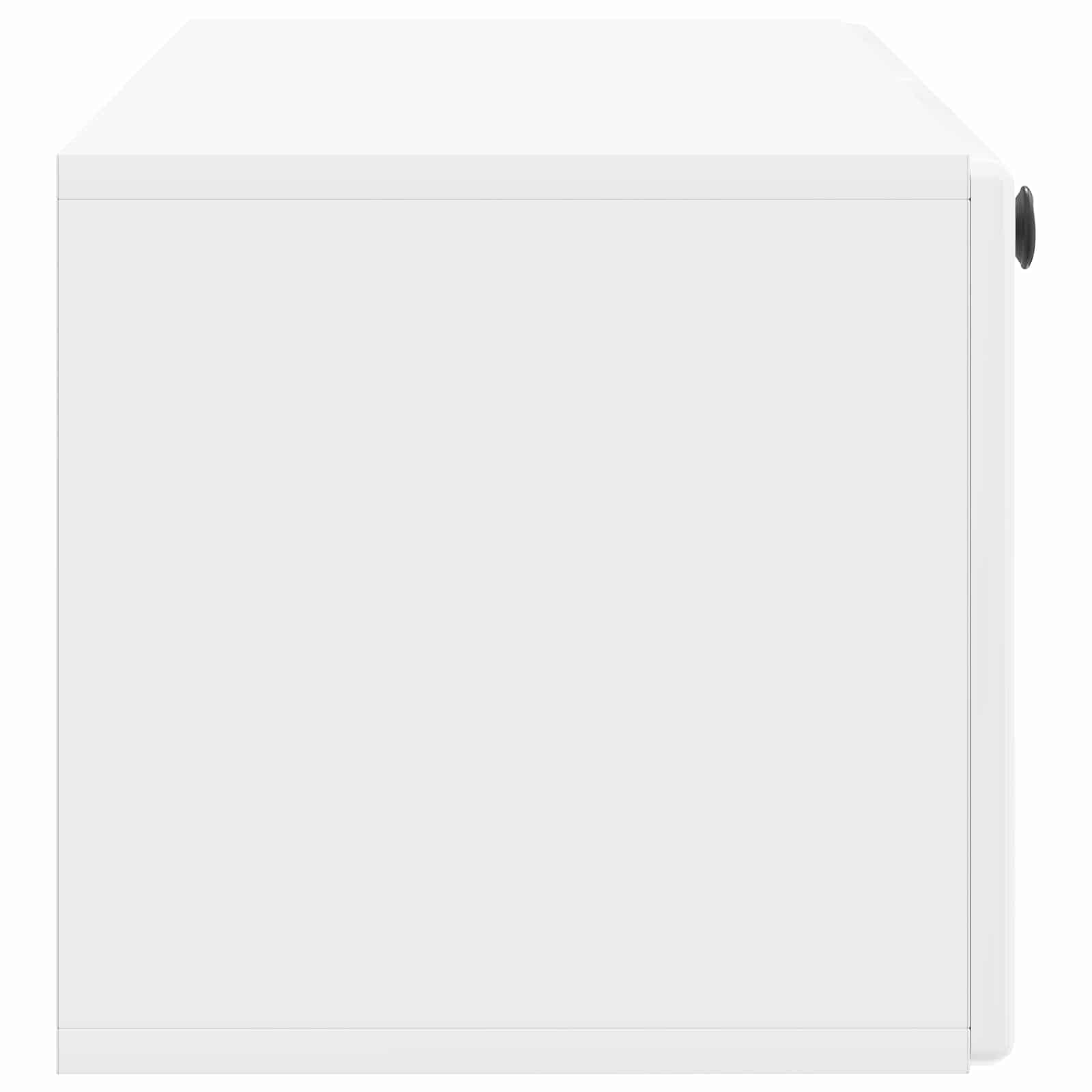 TV ormar za zid 98 x 31 x 30 cm Bijela visokog sjaja