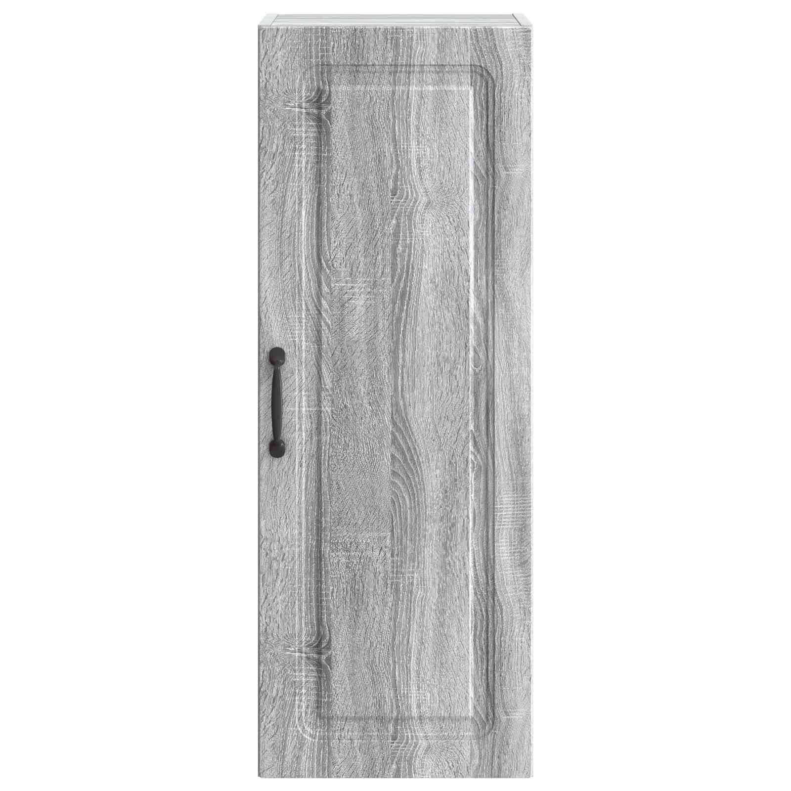 Ormar za montažu na zid Siva Sonoma 33 x 34,5 x 90 cm